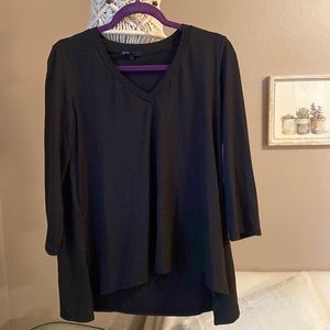 Nordstrom Rack brand black tunic ~ size S